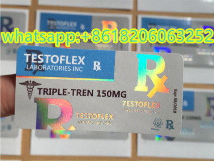 Test E Lables Anabolic Steroide Liquid Injection 10ml Vial Labels Square Sharpe Glossy Finish