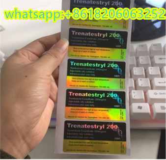 Test E Lables Anabolic Steroide Liquid Injection 10ml Vial Labels Square Sharpe Glossy Finish