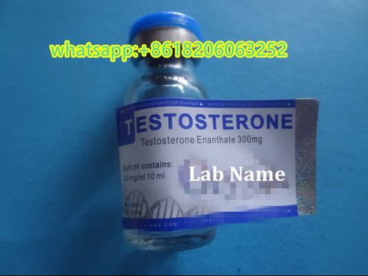 Test E Lables Anabolic Steroide Liquid Injection 10ml Vial Labels Square Sharpe Glossy Finish