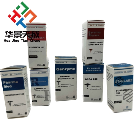 10ml Vial Boxes with CMYK/Pantone Printed Pharmacy Paper Carton
