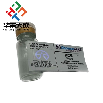 PVC 2ml Peptide Bottle Semaglutide Labels Bpc 157 Adhesive Waterproof