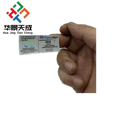 PVC 2ml Peptide Bottle Semaglutide Labels Bpc 157 Adhesive Waterproof