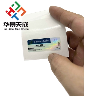Bodybuilding Peptide Adhesive 2ml Peptide Bottle Labels Glossy Finish and Waterproof