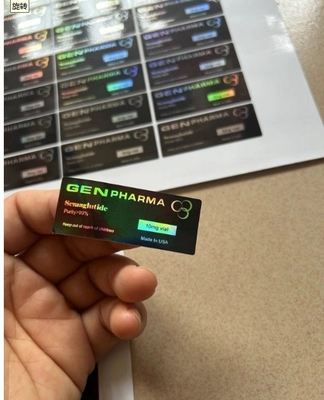 CJC1295 With DAC Small Bottle Injectable Oil Labels With Laser Effect
