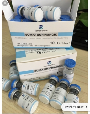 Square Shape PET Plastic 2ml Sterile Injection Peptide Bottle Labels Glossy Finish Eco Friendly For bpc