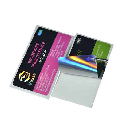 3ml Vial Waterproof Pharmacy Label Printing on a Roll for 10ml Steroid Bottle Tags