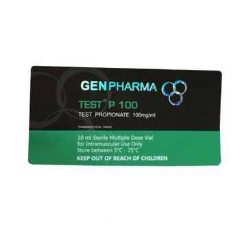 10ml Holographic Adhesive Steroide Vial Labels For Medicine Pills Minimum Order 100 Pcs Air Shipment Required