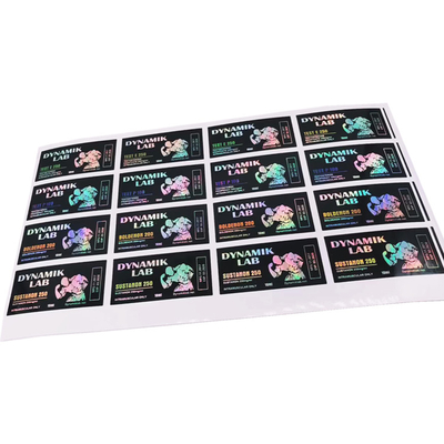 NANO P Strong Adhesive Vinyl 10ml Vial Labels  For 10ml Sterile Vial Printing Medicine  Labels