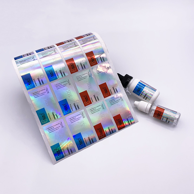 Free Design Custom Bodybuilding SUS 250 Injectable Anabolic Vial Labels Boxes UV Glossy PVC PP Holographic Adhesive Sticker