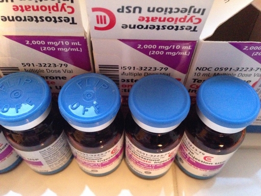 Glossy/Matt Finish Multidose 10ml Vial Labels for Square Sharpe Nan Drolone Decanoate Glass Containers