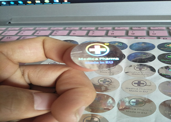 Silver Seal Hologram Labels For The 10ml Vials Or Boxes