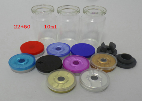 Clear Brown 10ml Glass Vials With Caps And Stoppers For The Steroides Inejction Oil