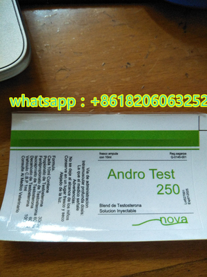 Androl Test 250 10ml Vial Labels Steroide Injection Labels With High Quality  PVC Materail