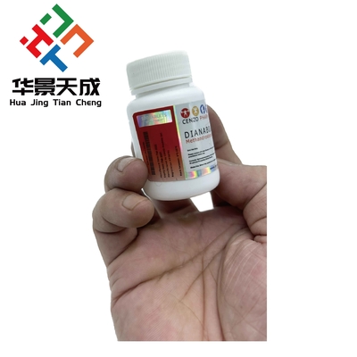 Methandrostendlone 10mg 100Tablets  Hologram custom pill bottle labels