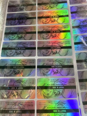 Customized Adhesive Injection Oil Labels For Steroide Product EQ 200 With Pvc Materail