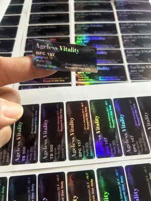 2ml Semaglutide And Tirze  patide Vial Labels for Peptide Storage in PAPER/PET/PVC Material