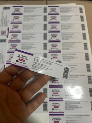 Anadrol Oral Tablets Labels PAPER/PET/PVC Material For 50mg Plastic Bottles