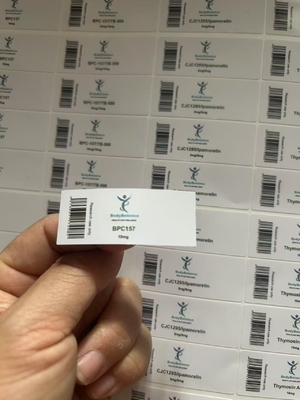 Thymosin Alpha-1 Peptide Adhesive 2ml Peptide Self Adhesive Bottle Labels 