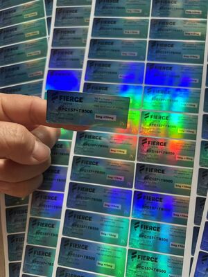 Tirze  Patide 60mg 2ml Glass Vial Labels With PET Hologram Laser Materail