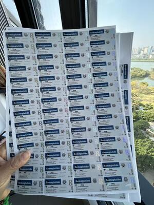 Semaglutide 5MG 2ml 3ml Glass Medicine Bottles Labels