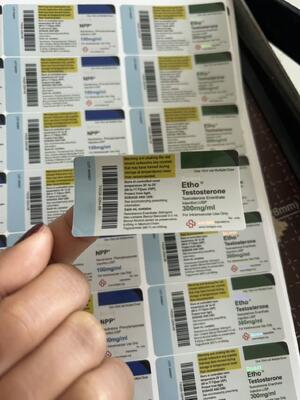 Tre Acetate 100 Mg 6x3cm Fit For 10ml Glass Vials