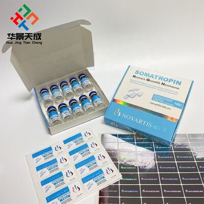 Somatropin H gh 100iu Labels And Box Which Hold 10vials