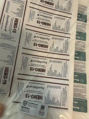 NAD+ Intra-Nasal Spray 1000mg White PVC Labels