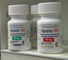 PVC Gloosy Tablet Custom Vial Labels For The White Pill PE Bottles 15g 20g