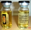 Gold Color PET vial Bottle Labels For tren Enanthate Product
