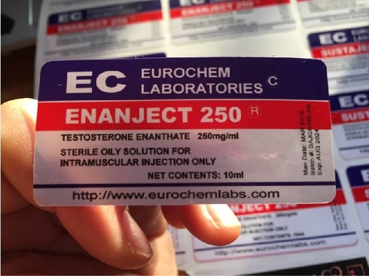 Tren Enanthate 10ml Vial Labels On Vinyl For Anabolic