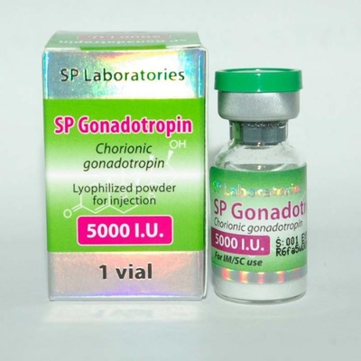 HCG Gonadotropin 5000 IU With Matched Labels And Boxes