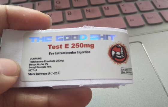 Medicine Transparent 10ml Vial Labels , vial Custom Glass Bottle Stickers