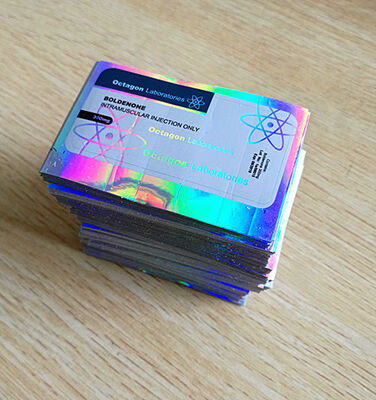 Free Design Custom Printing Vial Medicine Sticker Strong Sealing