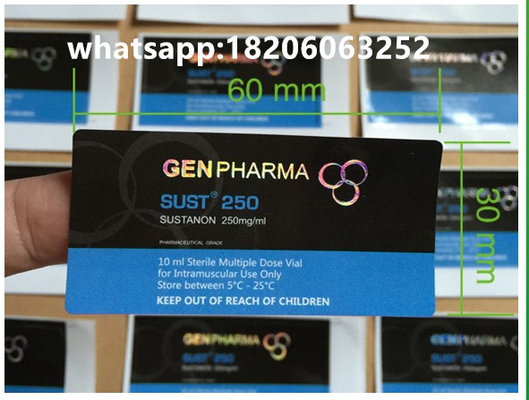 Free Adobe Illustrator Design Service Custom 10ml Vial Sticker For Small Businesses Holographic Adhesive Stickers