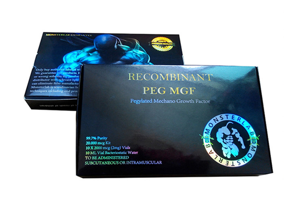 Custom Logo Hologram Medicine Bottle Boxes With High Gloss Lamination