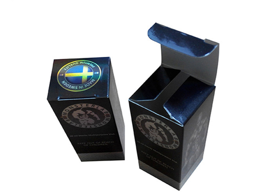 4 Color Printed Cardboard Medicine Carton Box Matte Lamination Finishing