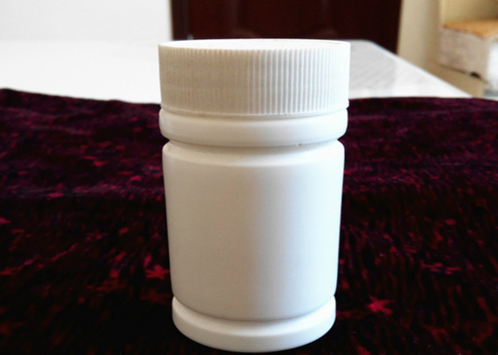 63 Capsules 70 Ml Plastic Tablet Bottles / White Plastic Bottle Tamper Proof Cap