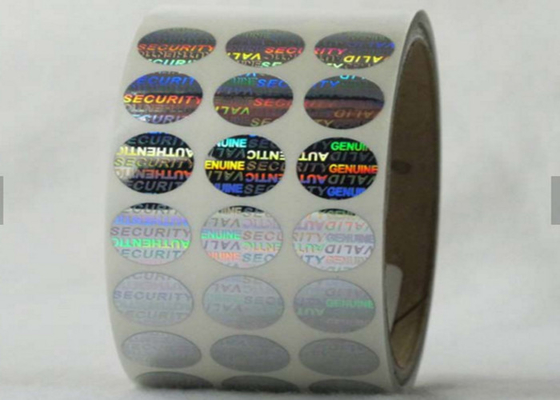 Honeycomb Security Hologram Sticker , Tamper Evident Labels Eco - Friendly  Material