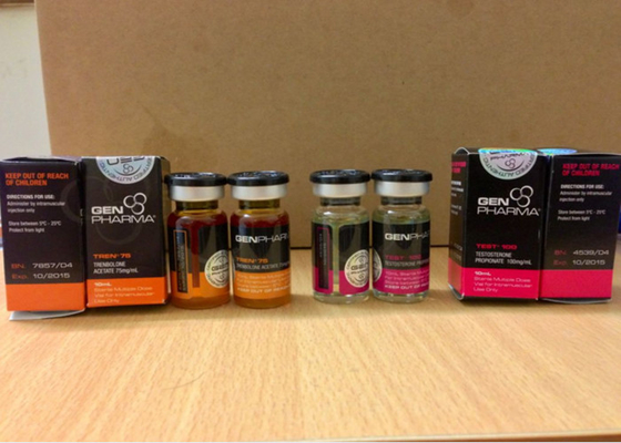 Custom Printing Waterproof 10ml Vial Labels / 10ml Bottle Labels And Boxes