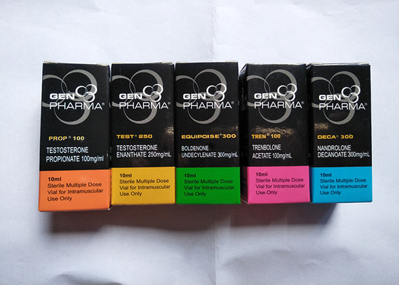 Full Color Printed 10ml Vial Boxes Foldable Customized Size For  Pharma Design