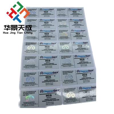 Tirzepatide Vial Labels 1ml 2ml Peptides Injection Labels