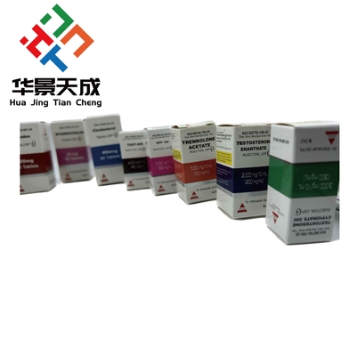 300g Paper Packaging Pharmaceutical Glass Vials Box Bodybuilding Printing 10ml Labels Boxes