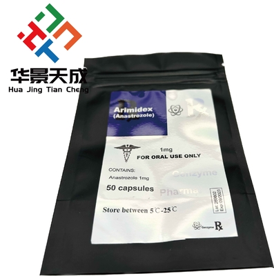 Customized Hologram Halotestin 10mg Bag Labels For Pill Oral  Tablets