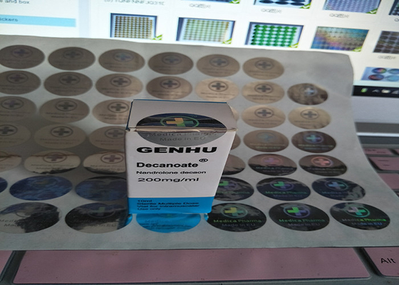 Silver Seal Hologram Labels For The 10ml Vials Or Boxes