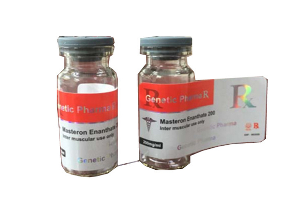 Masteron Enanthate 200mg Laser Glossy vial Vial Labels For 10ml Injection Vial
