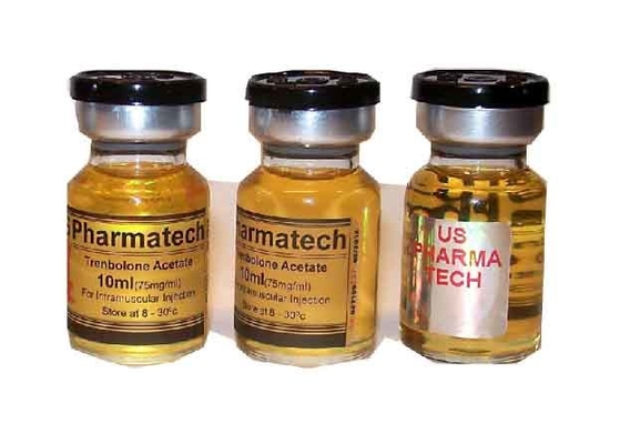 Gold Glossy Paper Water Proof vial Vial Labels For tren Aceate