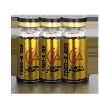 Gold Color PET vial Bottle Labels For tren Enanthate Product