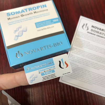 Glossy 2ml HG 10IU Pharmaceutical vial Vial Labels