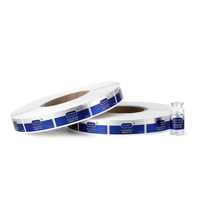 Injectable Anabolic vial Label For 10ml Glass Bottles