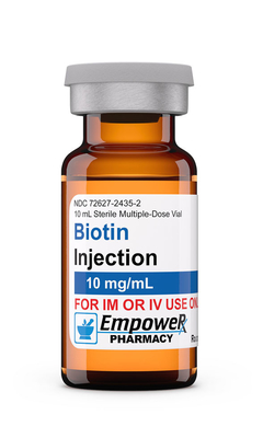 PVC Empower Pharmacy test Enanthate Injection Glass Vial Labels